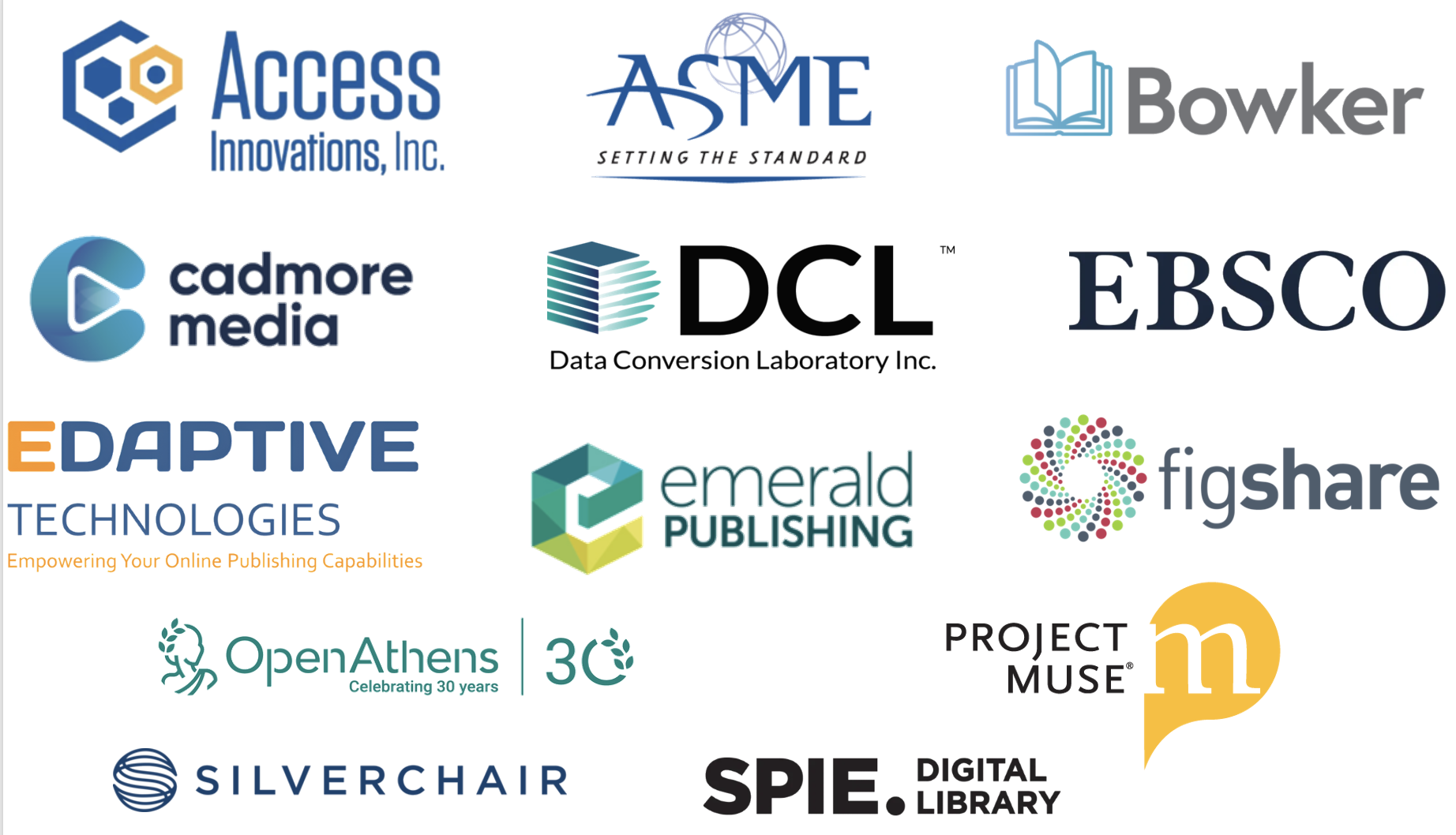 NISO Plus Baltimore 2026 Sponsors