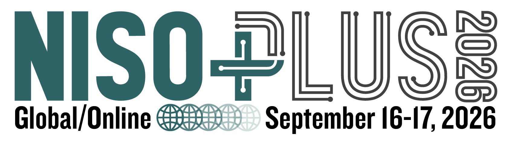NISO Plus Global Online 2026 Logo